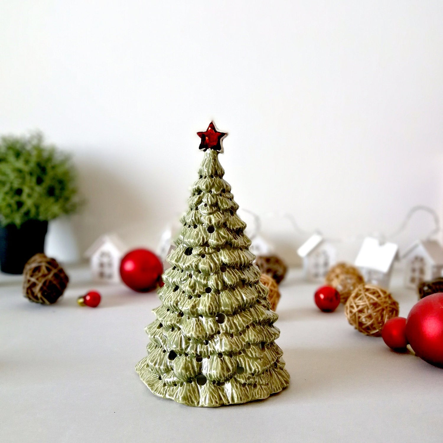 Kalėdinės žvakidės – Dariaus keramika