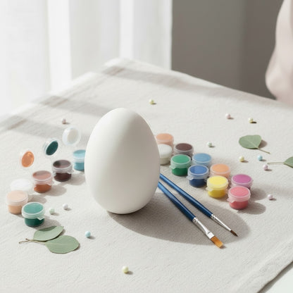 Molinis kiaušinis dekoravimui ir Velykų spalvinimo rinkinis vaikams - rankų darbo keramika - Dariaus Keramika