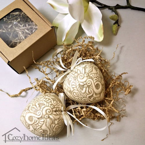 Širdelė vintažinė senovinė valentino diena gimtadienis kalėdos nauji metai vestuvės dovana molis namų dekoras dariaus keramika