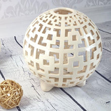 Įkelti vaizdą į galerijos rodinį, žvakidė geometrinė gimtadienis kalėdos nauji metai vestuvės dovana keramika molis šeimos židinys dariaus keramika
