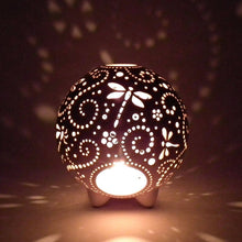Įkelti vaizdą į galerijos rodinį, žvakidė laumžirgiai gimtadienis kalėdos nauji metai vestuvės dovana keramika molis šeimos židinys dariaus keramika
